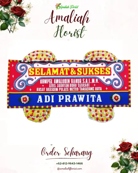 Papan Bunga Ucapan Selamat Sukomakmur